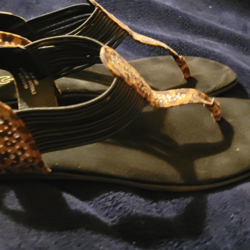 Womens black sandals